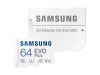 SAMSUNG EVO PLUS (2021) MICRO SDXC 64GB + ADAPTER CLASS 10 UHS-I U1 A1 V10 (130 MB/S ADATTVITELI SEBESSG)