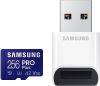 SAMSUNG PRO PLUS (2021) MICRO SDXC 256GB CLASS 10 UHS-I U3 A2 V30 160/120 MB/S + USB 3.0 MEMRIAKRTYA OLVAS