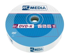 VERBATIM MYMEDIA DVD-R 16X SHRINK (10)