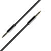 XLAYER AUDIO FLAT 3,5MM JACK-JACK KBEL 1M FEKETE