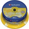 VERBATIM DVD+RW 4X CAKE (25)