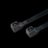 LogiLink MANYAG KBELKTEGEL 200 X 2,5MM FEKETE 100 DB-OS CSOMAG
