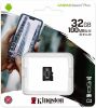KINGSTON CANVAS SELECT PLUS MICRO SDHC 32GB CLASS 10 UHS-I U1 A1 V10 (100 MB/S)